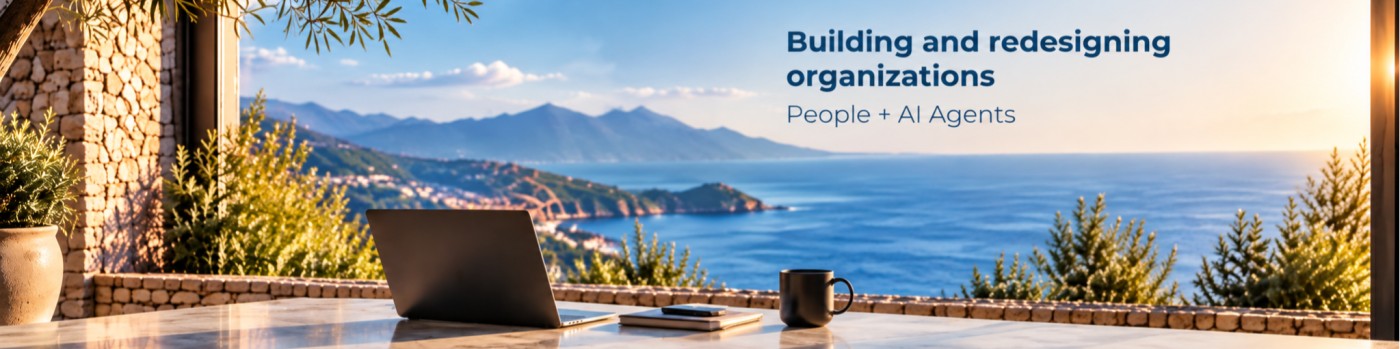 Building and redesigning organizations: People + AI Agents